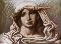 Head of a Young Woman 1900 symbolism Elihu Vedder